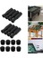 Foosball Için 16 Pack Sekizgen Kulplar ve Güvenlik Uç Kapakları (Yurt Dışından) 4