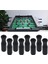 8pcs Foosball Sap Tutamaklar /8 Inç Foosball Çubuklar Sekizgen Kulplar (Yurt Dışından) 4