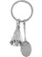 4xbadminton Raket / Raket ve Shuttlecock Keychain Keyasyon Kolye 4 Pc (Yurt Dışından) 3