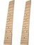 2 Pcs Akçaağaç 17 Frets Ukulele Küçük Luthıer Araç Yedek Aksesuar (Yurt Dışından) 1