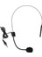 1/8 "(3.5mm) Ses Amplifikatörü Bodypack Verici Için Kulaklık Mikrofon (Yurt Dışından) 1