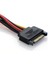 30 cm 15 Pin Sata Erkek To 2x 4 Pin Dişi Molex Kablo 15 Pin Erkek 2x 4 Pin Dişi Molex 30 cm Sata Kablo 4