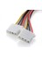 30 cm 15 Pin Sata Erkek To 2x 4 Pin Dişi Molex Kablo 15 Pin Erkek 2x 4 Pin Dişi Molex 30 cm Sata Kablo 5