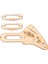 Akçaağaç Gitar Pickguard Tek Bobin Pikap Montaj Halkası Için St Aksesuar (Yurt Dışından) 2