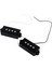2 Parça 4-String Pb Bas Gitar Parçaları Için Gürültüsüz Açık Stil Pikap (Yurt Dışından) 1