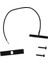 Çubuk Piezo Pikap Transdüser Puro Gitar Ukulele Mandolin Aksesuar Için (Yurt Dışından) 2