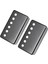 2x Gitar Humbucker Çift Bobin Alma Kapağı, Hafif ve - Siyah (Yurt Dışından) 1