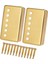 Humbucker Pikap Pikap Kelepçeli Vidalar ile Elektro Gitar Için Kapakları Altın (Yurt Dışından) 5