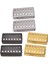 2 Parça 14 Delik Humbucker Pikap Kapak Için 7 Dize Elektro Gitar Gümüş (Yurt Dışından) 4
