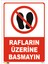 Rafların Üzerine Basmayın 1