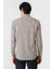 Erkek Regular Fit Uzun Kollu Desenli Spor Gömlek BEJ GM22Y221161_K07 2