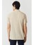 Regular Fit Kısa Kollu Bej Erkek Gömlek GM22Y221158_D07 2