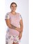 Çizgili Pamuklu Şort Pijama Takımı 1