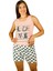 Puantiyeli Şort Pijama Takımı 5