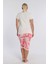 Baskılı Gömlek ve Bermuda Pantolon Pijama Takımı 4