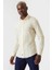 Erkek Slim Fit Uzun Kol Spor Gömlek SARI GM22Y221162_C17 5