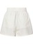 Yüksek Bel Normal Beyaz Kadın Şort J20J220687YBH 2