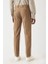 Çift Pileli Spor 4 Cepli Bej Erkek Pantolon PNS22K22225_D07 2
