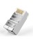50 Adet Metal Cat6 Konnektör Cat6 Metal Jack RJ45 Başlık Metal Uç Cat 6 Başlık 1