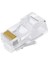 100 Adet Cat6 Konnektör Cat6 Jack RJ45 Başlık Cat 6 Başlık 1