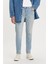 511™ Slim Erkek Jean Pantolon - Light Indigo Destructed 1