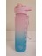 Shop-Set 1000 ml Tritan Motivasyonlu Su Matarası Çift Renk Softtouch 2