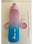 Shop-Set 1000 ml Pipetli ve Süzgeçli Tritan Motivasyonlu Su Matarası Çift Renk Softtouch 5