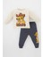 Erkek Bebek Disney Lion King Uzun Kollu Tişört Eşofman Alt 2'li Takım Z6390A223SP 4