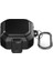 Samsung Galaxy Buds 2 Pro Kılıf Tank Klipsli Çift Renk Koruma SF11 Siyah 1