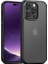 Apple iPhone 14 Pro Max Kılıf Impact Alpin Mat Buzlu Kapak Siyah 1