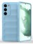Samsung Galaxy S23 Plus Kılıf Optimum Mat Kamera Korumalı Silikon Mavi 1