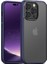 Apple iPhone 13 Pro Max Kılıf Impact Alpin Mat Buzlu Kapak Lacivert 1