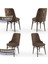 Concept Pare Serisi, Sandalye, 4 Adet Sandalye, Ceviz Gürgen Ayak 1