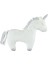 Oyuncak Unicorn Soft Yastık 35 cm Beyaz 1