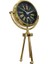 Gold Metal Ofis Salon Otel Masa Saati 26*45 cm H2 1