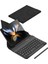 Samsung Galaxy Z Fold 3 Uyumlu Standlı Klavyeli Kalem Bölmeli Kıpta Klavyeli Kılıf 2