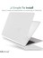 Apple MacBook Air M2 M3 Çip A2681 A3113 13.6 inç Uyumlu Kılıf Sert Rubber Mat Buzlu Kapak 3