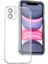 Apple iPhone 11 ile Uyumlu Kapak Lens Korumalı Arkası Şeffaf Sert Mika Kılıf - Şeffaf 1