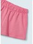 Kız Çocuk Takım Baskılı 2'li Şort Set Pembe 3