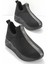 Siyah Streç Kadın Sneaker K01234061617 3
