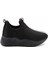 Siyah Streç Kadın Sneaker K01234061617 5