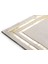 Gold Varaklı Krem Peluş Halı 170 X 240 Cm 2
