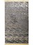 Antrasit Gold Kuşayağı Bordürlü Peluş Halı 160 X 230 Cm 1