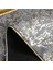 Antrasit Gold Kuşayağı Bordürlü Peluş Halı 160 X 230 Cm 4