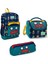 Çanta Coral High Kids Lacivert Robot Desenli Çanta Beslenme Kalemlik 3'lü Set 1
