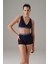 Kadın Lacivert Boxer Model Şort 8161 1