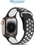 Apple Watch Se 2022 44 mm Için Delikli Silikon Kordon Kayış - KY41 4