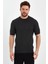 Koyu Füme Erkek Yarım Balıkçı Düz Triko T-SHIRT-TRZ19129R13S 1