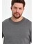 Füme Erkek Yarım Balıkçı Düz Triko T-SHIRT-TRZ19129R14S 2