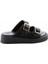 Siyah Leather Kadın Terlik K05906100003 2